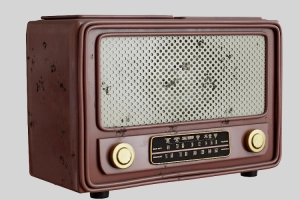 Decorative Radio 3D model Blender